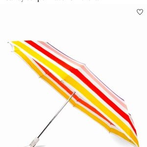 NWT KATE SPADE -Candy Stripe Travel Umbrella